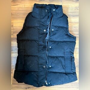 Black Puffer Vest